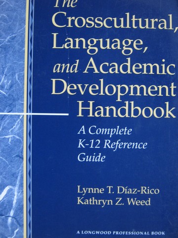 (image for) Crosscultural Language & Academic Development Handbook (P)