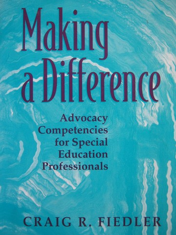 (image for) Making a Difference (P) by Craig R Fiedler
