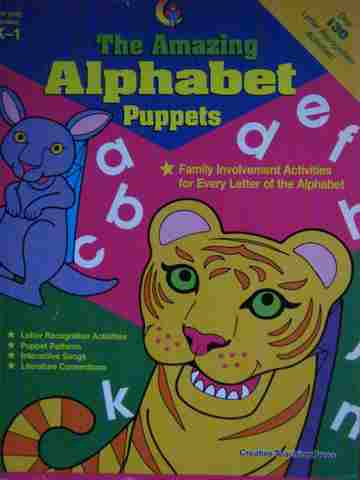 (image for) Amazing Alphabet Puppets K-1 (Spiral) by Rhonda Erickson