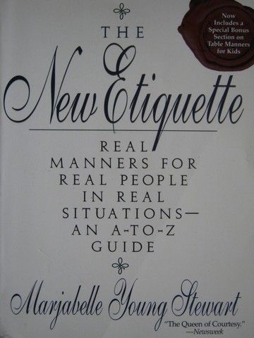 (image for) New Etiquette (P) by Marjabelle Young Stewart - Click Image to Close