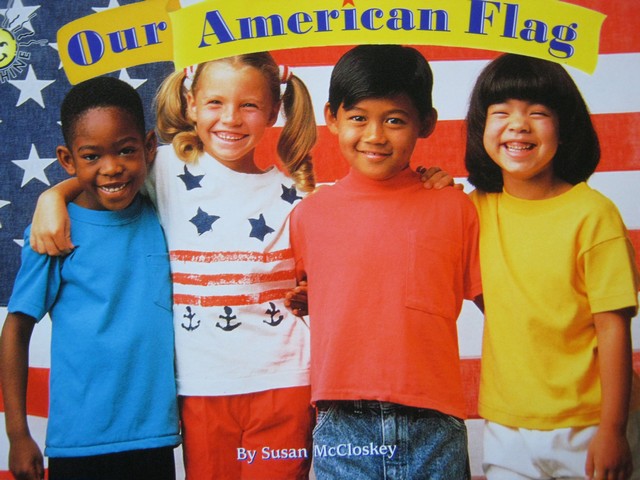 (image for) Sunshine Our American Flag (P) by Susan McCloskey