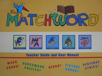 (image for) Matchword Teacher Guide & User Manual (TE)(Spiral)