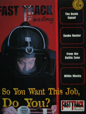 (image for) Fast Track Reading So You Want This Job, Do You? (P) by Glynn