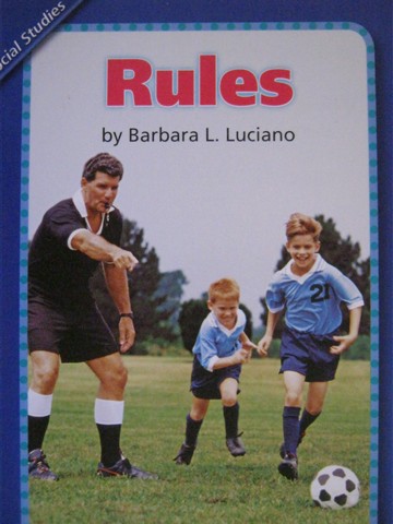 (image for) Rules (P) by Barbara L Luciano
