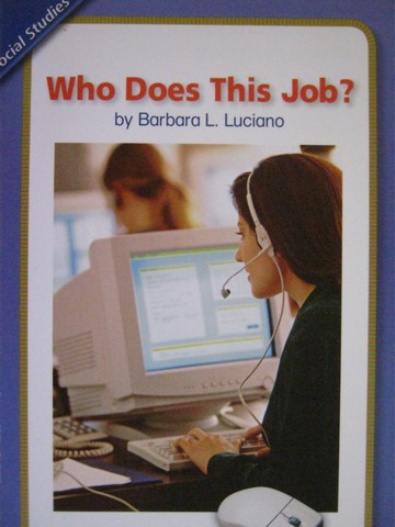 (image for) Who Does This Job? (P) by Barbara L Luciano