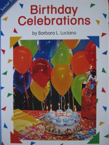 (image for) Birthday Celebrations (P) by Barbara L Luciano