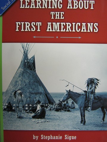 (image for) Learning About the First Americans (P) by Stephanie Sigue