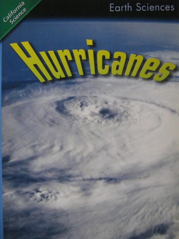 (image for) California Science 5 Hurricanes (P) by Peggy Bresnick Kendler
