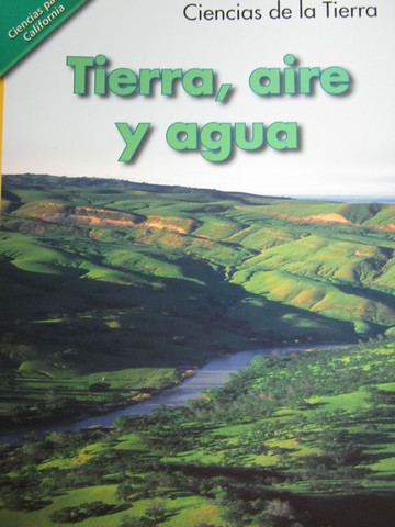 (image for) Ciencias para California K Tierra, aire y agua (P) by Anatale