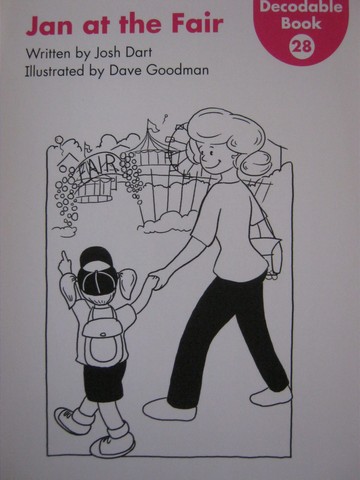 (image for) Kindergarten Decodable Book 28 Jan at the Fair (P) by Josh Dart