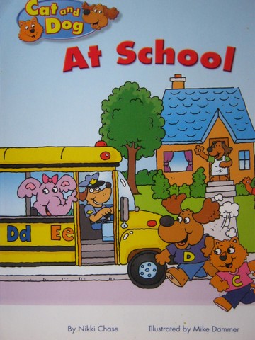 (image for) Kindergarten Student Reader Cat & Dog At School (P) by Chase