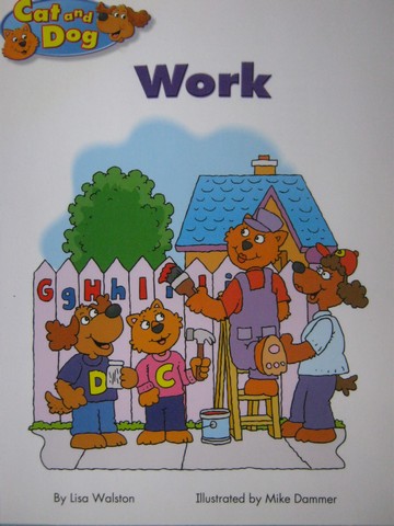 (image for) Kindergarten Student Reader Cat & Dog Work (P) by Lisa Walston