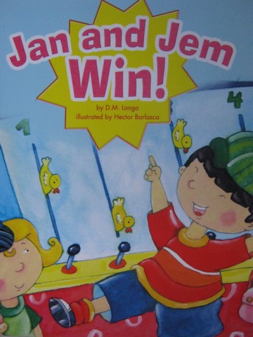 (image for) Kindergarten Student Reader Jan & Jem Win! (P) by D M Longo
