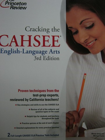 (image for) Cracking the CAHSEE English-Language Arts 3rd Edition (CA)(P)