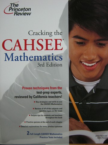 (image for) Cracking the CAHSEE Mathematics 3rd Edition (CA)(P) by Flynn