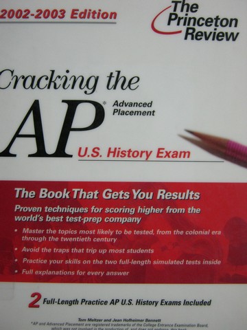 (image for) Cracking the AP U.S. History Exam 2002-2003 Edition (P)