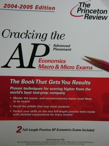 (image for) Cracking the AP Economics Macro & Micro Exams 2004 - 2005 (P)