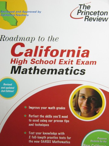 (image for) Roadmap to the CAHSEE Mathematics Revised 2nd Edition (CA)(P)