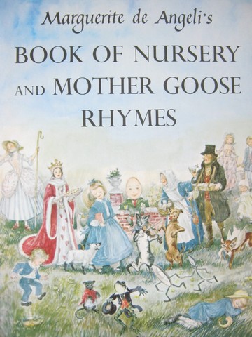 (image for) Book of Nursery & Mother Goose Rhymes (H) by de Angeli