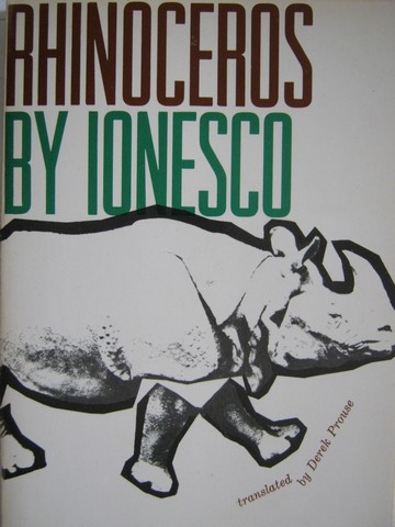 (image for) Rhinoceros & Other Plays (P) by Eugene Ionesco