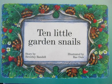 (image for) New PM Story Books Ten Little Garden Snails (P) by Beverley Randell