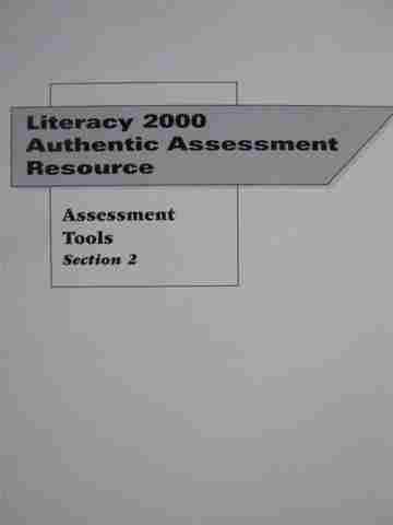 (image for) Literacy 2000 Assessment Tools Section 2 (P)