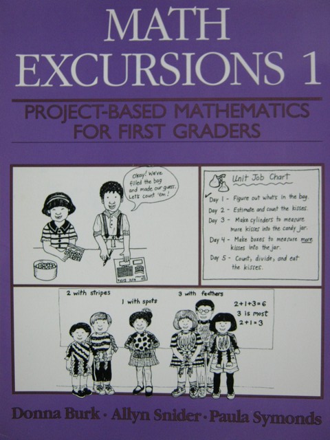 (image for) Math Excursions 1 (Spiral) by Burk, Snider, & Symonds
