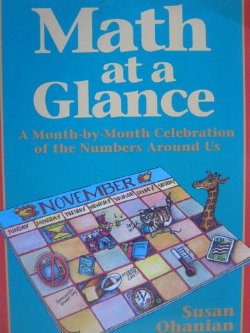 (image for) Math at a Glance (P) by Susan Ohanian