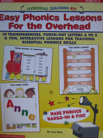 (image for) Easy Phonics Lessons for the Overhead Grades K-2 (P) by Blau