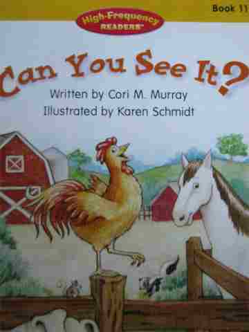 (image for) High-Frequency Readers Book 11 Can You See It? (P) by Murray