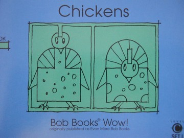 (image for) Bob Books Wow! Level C Chickens (P) by Bobby Lynn Maslen