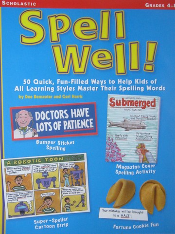 (image for) Spell Well Grades 4-8 (P) by Dee Benscoter & Geri Harris