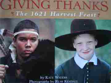 (image for) Giving Thanks The 1621 Harvest Feast (P) by Kate Waters