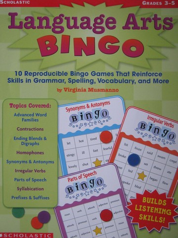 (image for) Language Arts Bingo Grades 3-5 (P) by Virginia Musmanno