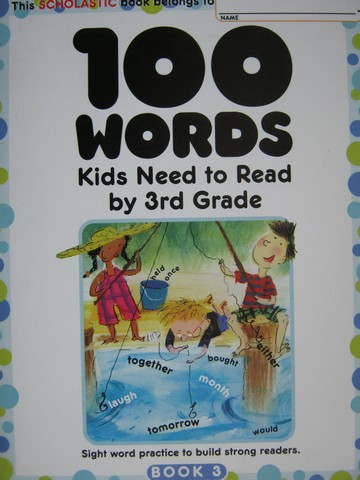 (image for) 100 Words Kids Need to Read by 3rd Grade (P) by David Goddy - Click Image to Close