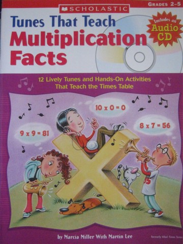 (image for) Tunes That Teach Multiplication Facts Grades 2-5 (P) by Miller,