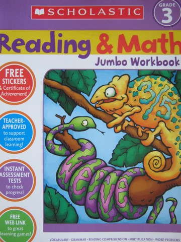 (image for) Reading & Math Grade 3 Jumbo Workbook (P) by Weissman