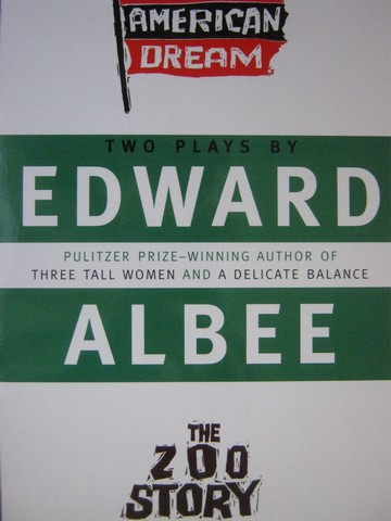 American Dream & The Zoo Story Two Plays (P) by Edward Albee (image for) American Dream & The Zoo Story Two Plays (P) by Edward Albee