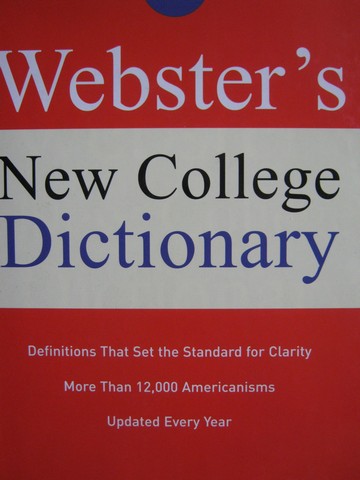 (image for) Webster's New College Dictionary (H) by Michael Agnes