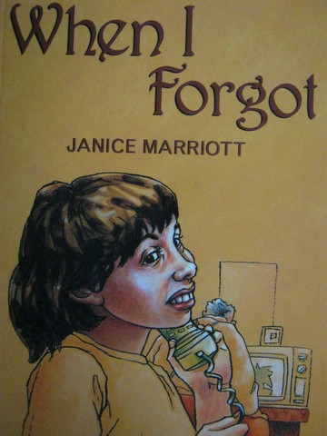 (image for) Orbit Chapter Books When I Forgot (P) by Janice Marriott