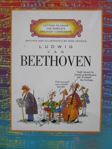 (image for) Ludwig Van Beethoven (P) by Mike Venezia - Click Image to Close