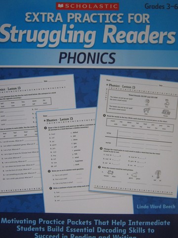 (image for) Extra Practice for Struggling Readers Phonics Grades 3-6 (P)