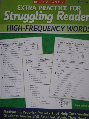 (image for) Extra Practice for Struggling Readers High-Frequency Words (P)