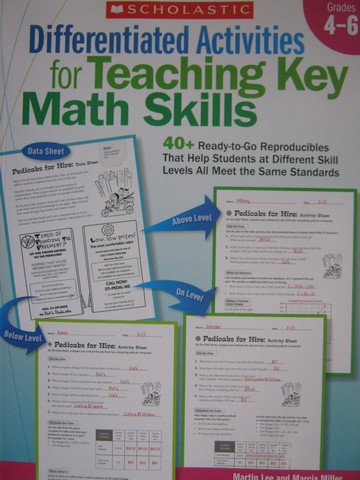 (image for) Differentiated Activities for Teaching Key Math Skills 4-6 (P)
