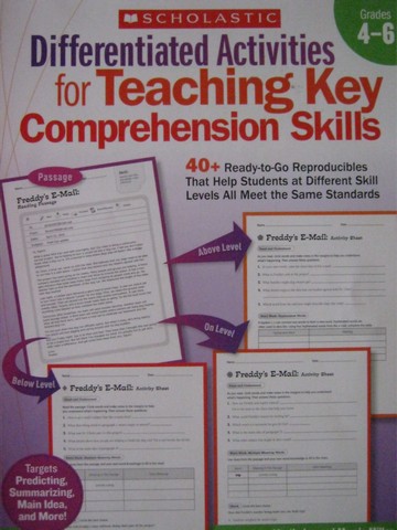 (image for) Differentiated Activities for Teaching Key Comprehension 4-6 (P)
