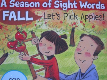 (image for) A Season of Sight Words Fall Let's Pick Apples! (P) by Penney