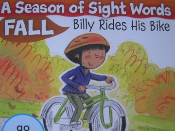 (image for) A Season of Sight Words Fall Billy Rides His Bike (P) by Penney