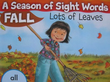 (image for) A Season of Sight Words Fall Lots of Leaves (P) by Penney