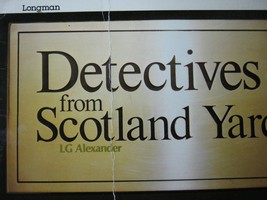 (image for) Detectives from Scotland Yard (P) by L G Alexander