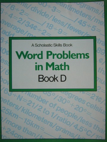 (image for) Word Problem in Math Book D (P) by T Kaplan